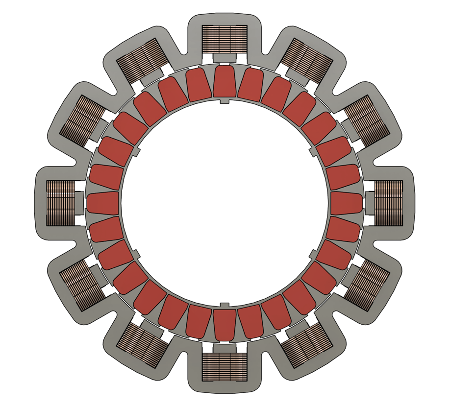 AeroStator Core — eMotres patented motor stator