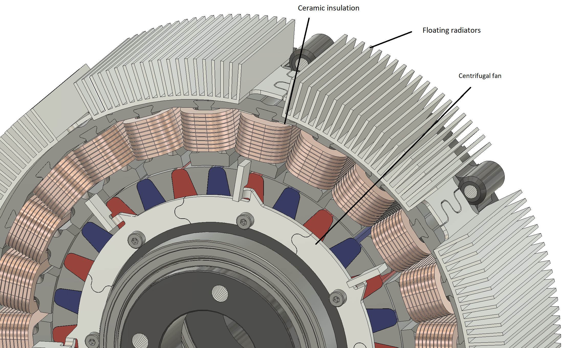 Motor cooling system
